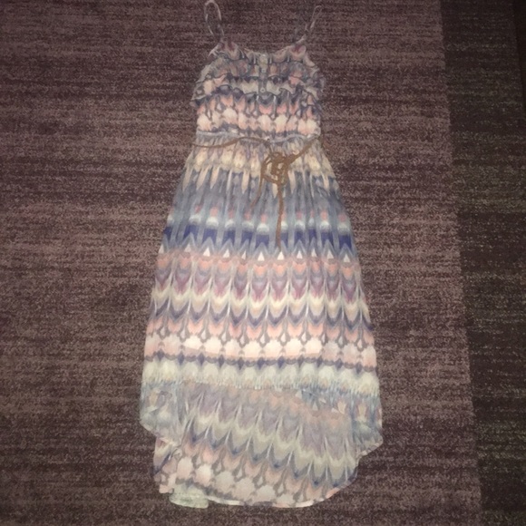 Blue and Pink Dress - Picture 1 of 3